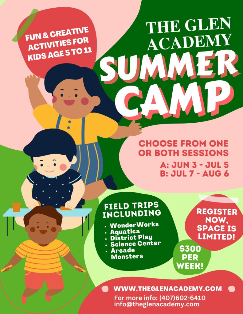 The Glen Academy is Offering A Summer Camp